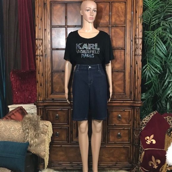 Lee Oxford Relaxed Fit Cotton Blend Bermuda Short - Picture 7 of 11